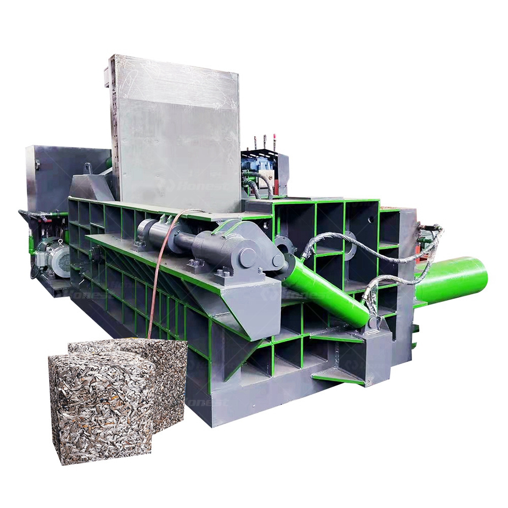 Scrap Metal Copper Aluminum Iron Baling And Briquetting Machine