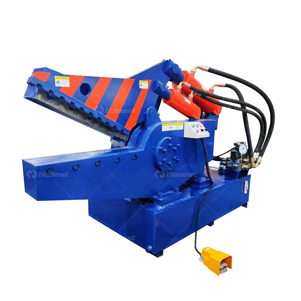 Waste Scrap metal Sheet Shearing Machine alligator Scrap Metal Cutting Machine Crocodile Cutting Machine