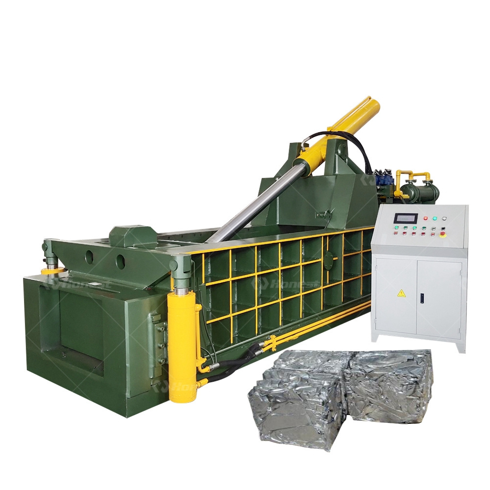 Scrap Metal Copper Aluminum Iron Baling And Briquetting Machine