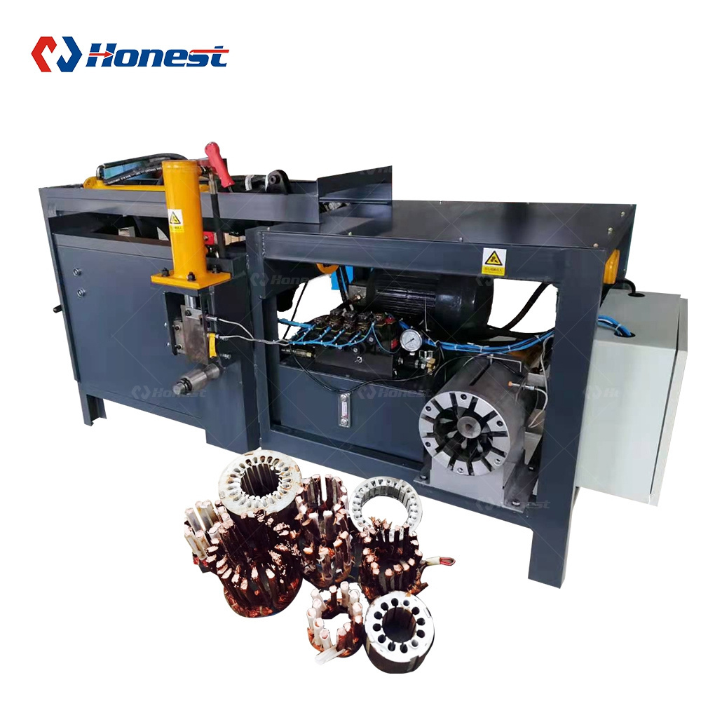 Motor Crushing Recycling Production Line Electric Motor Winding Machine