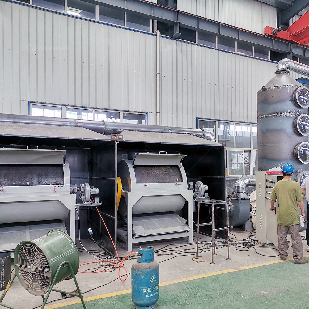 Hot sale production line pcb recycling machine e waste recycling machine manufacture for copper recycling