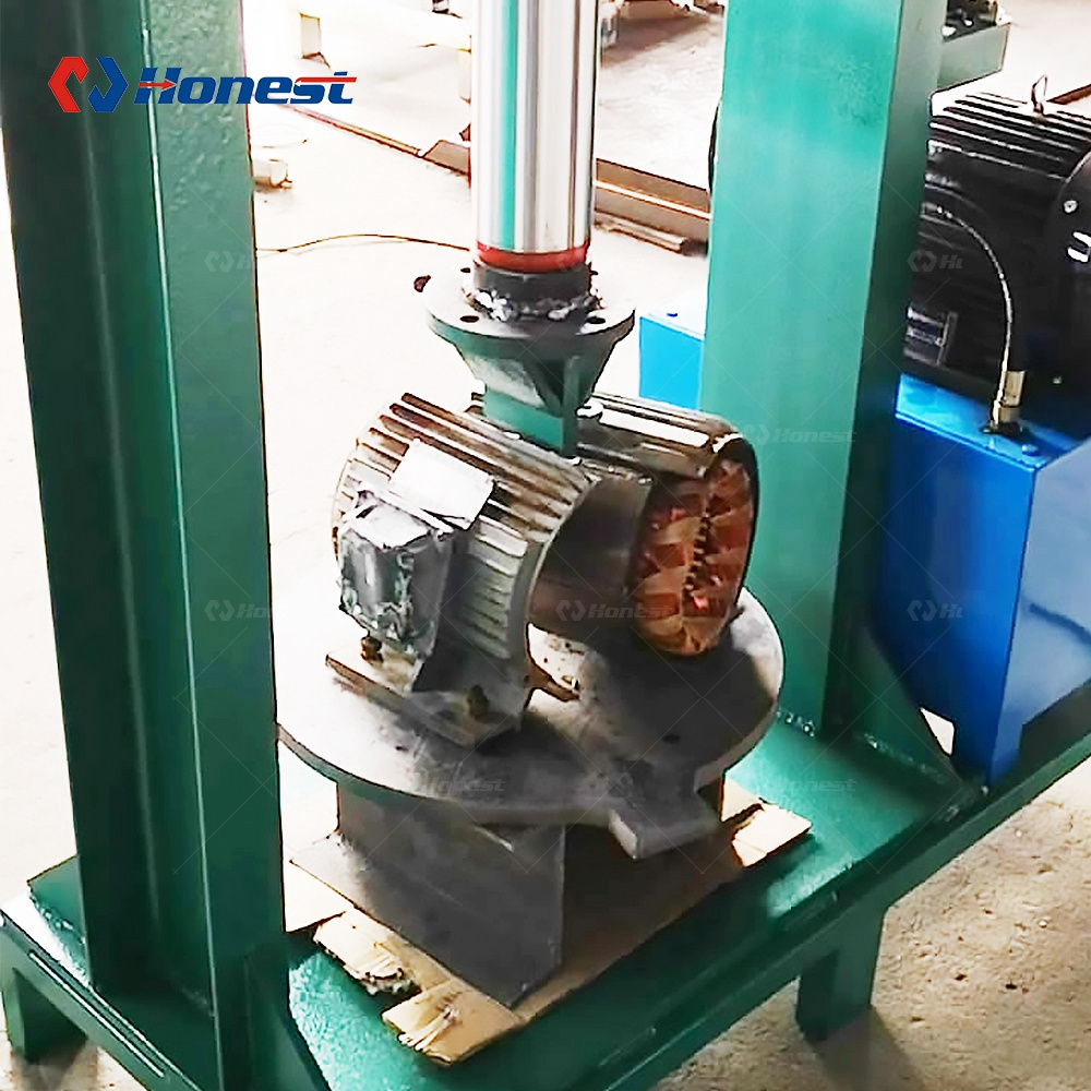 Motor Crushing Recycling Production Line Electric Motor Winding Machine