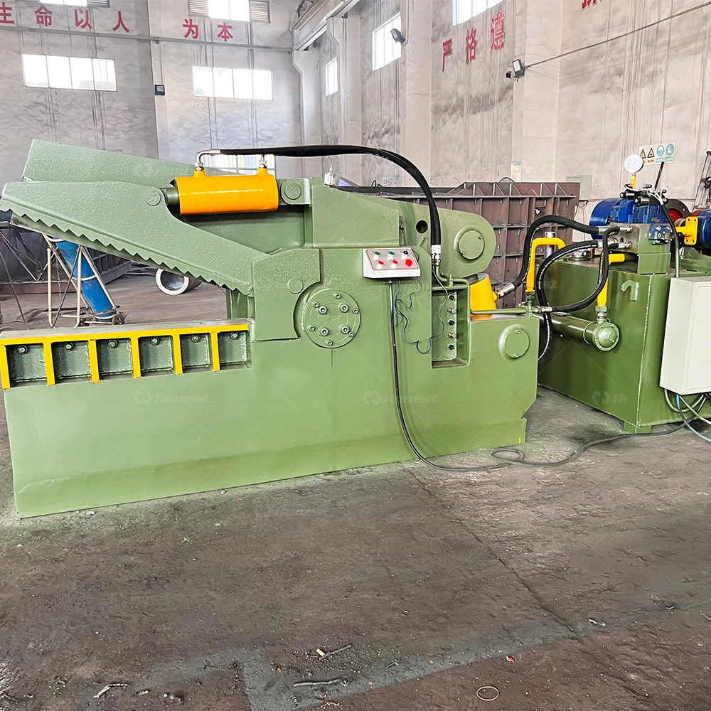 Waste Scrap metal Sheet Shearing Machine alligator Scrap Metal Cutting Machine Crocodile Cutting Machine