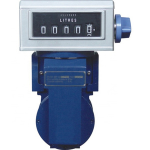 High precision industrial fuel flow meter SM series positive displacement meter for gas station