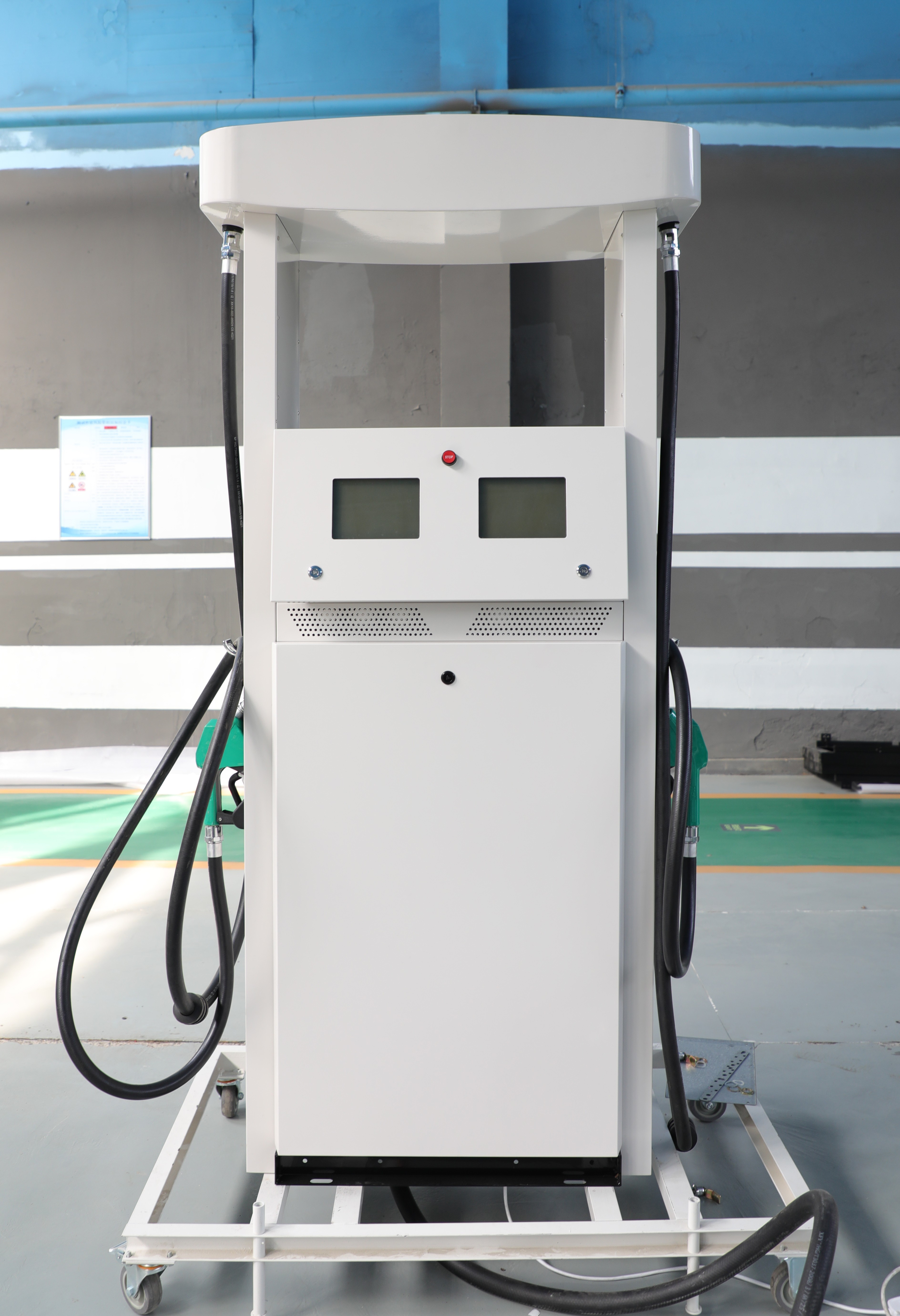 Single Double Nozzles Pump Automated Gas Station Fuel Dispenser for Filling Station