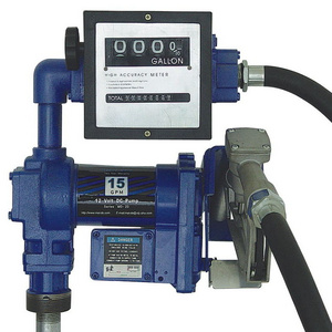 Factory Supply ETP-50A Gasoline Explosion-proof Electric Oil Pump Unit With Flow Meter And Nozzle