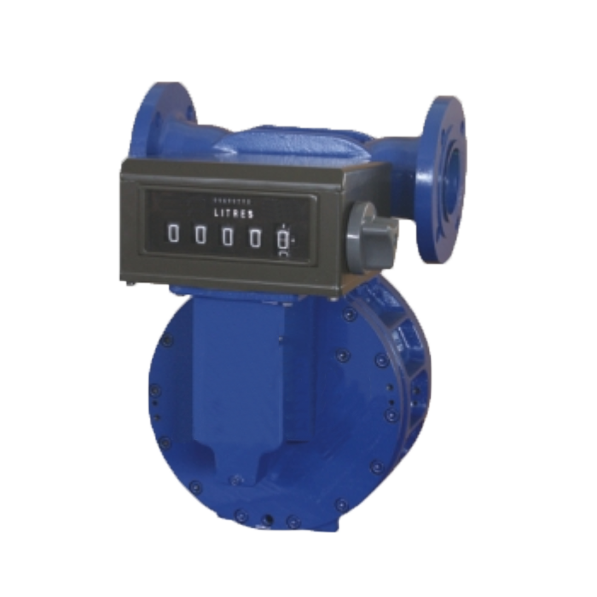 High precision industrial fuel flow meter SM series positive displacement meter for gas station