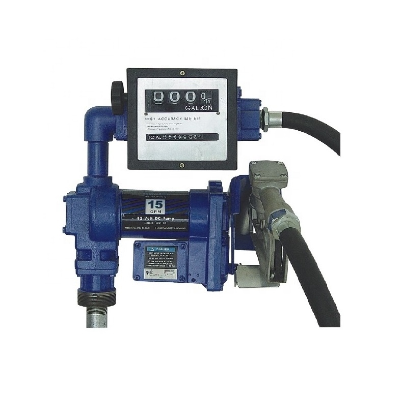 Factory Supply ETP-50A Gasoline Explosion-proof Electric Oil Pump Unit With Flow Meter And Nozzle