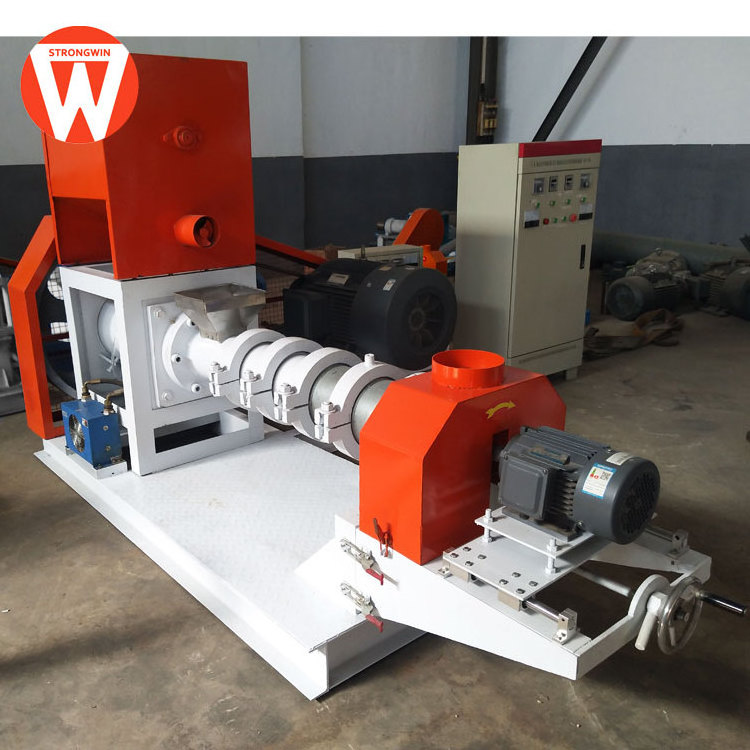 Wholesale Factory Price Strongwin floating fish feed pellet machine