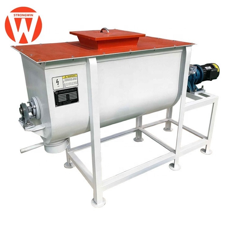 small batch hen animal chicken feed mixer equipment