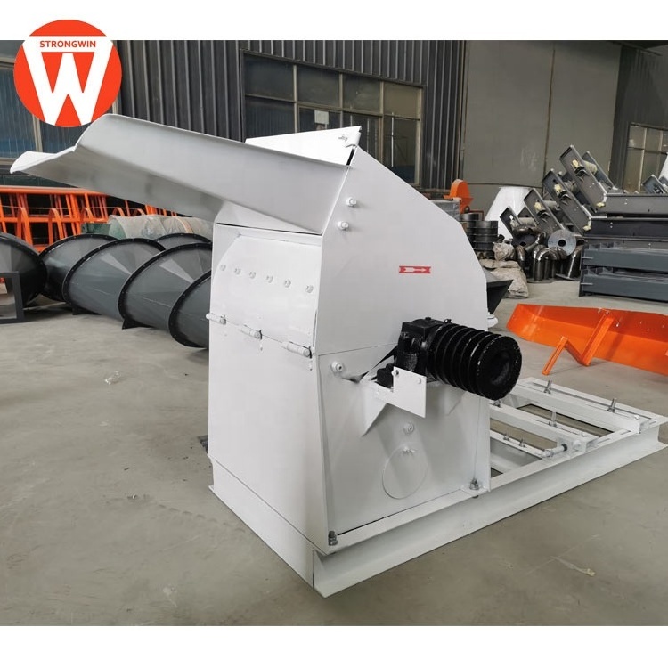 Henan Strongwin farm use hen cow feed grinder alfalfa pellet machine