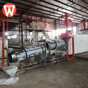 Strongwin 300-500kg/h small pet dog food production line to found dog food factory