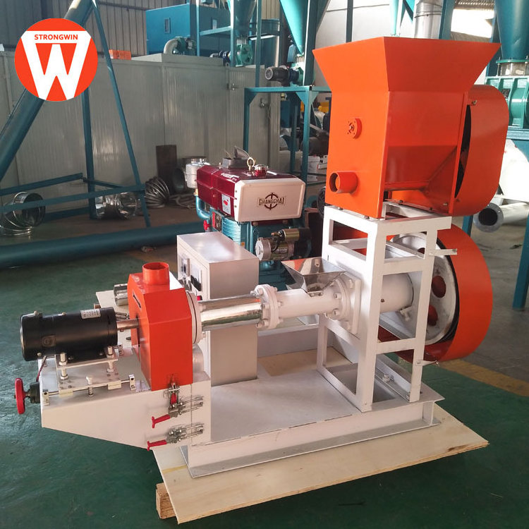 DGP40 fish feed machine manual small electric floating fish feed extruder machine in nigeria