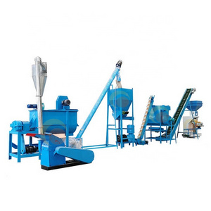 Small poultry feed production line/500kg/h feed pellet machine/hot sell animal feed processing machinery