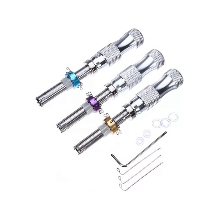 Locksmith Picks 7 Pin Advanced Tubular Lock Picks 7.00mm 7.5mm 7.8mm Hand Tools