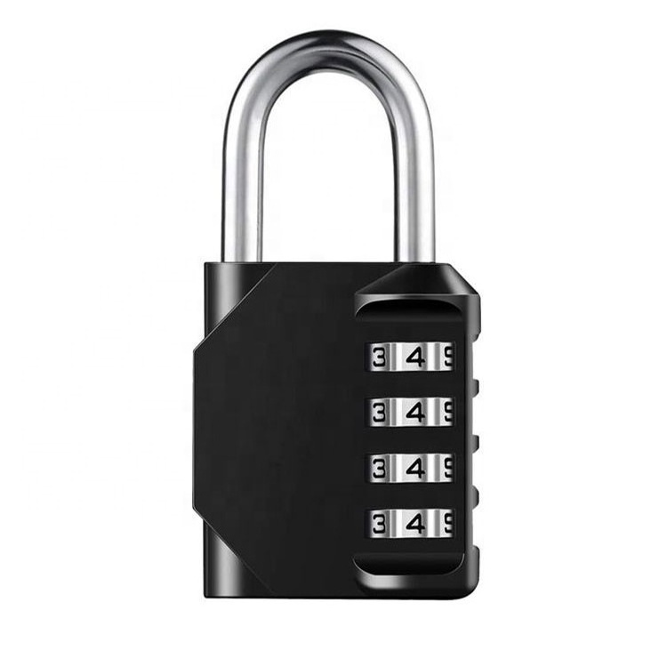 Heavy Duty Gym 4 Digits Code Combination Padlock Low Price Digital Pad Lock for Gym