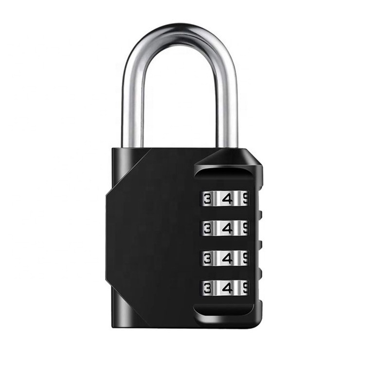 Heavy Duty Gym 4 Digits Code Combination Padlock Low Price Digital Pad Lock for Gym