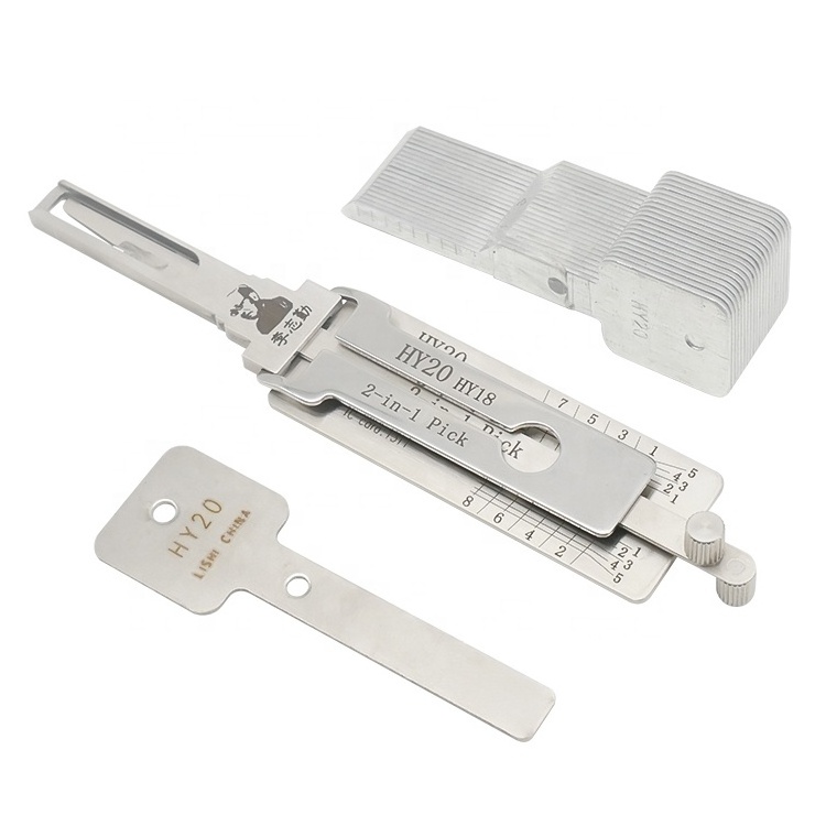 Lishi 2 In 1 Hy20 2 In 1 Auto Pick And Decoder Locksmith Tools Lishi Hy20 For Auto Pick Tool