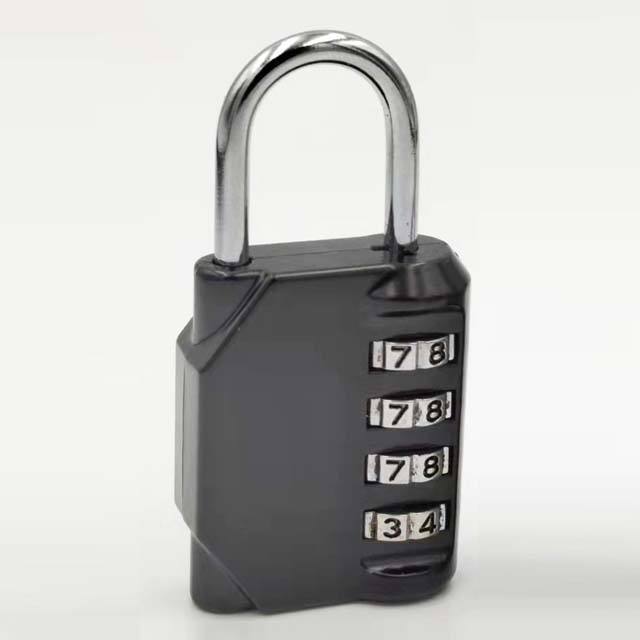 Sports Storage Cabinet Security Password Padlock Can Be Reset With A 4-Digit Combination Password Padlock