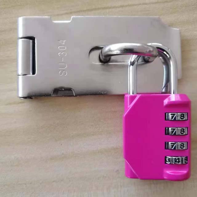 Sports Storage Cabinet Security Password Padlock Can Be Reset With A 4-Digit Combination Password Padlock