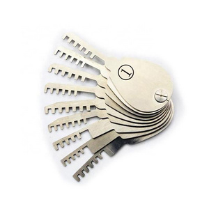 Professional Cross Lock Pick Set Magic Locksmith Tool Lock Pick Set Professional Locksmith