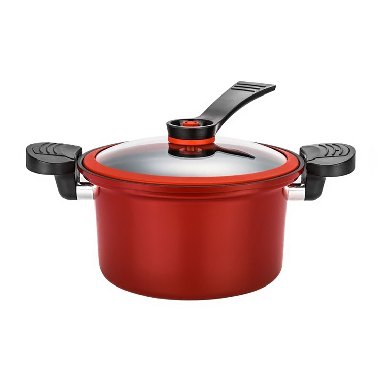 Best-Selling New Vacuum Induction Cooker Pressure Cooker Stew Pot Non-Stick Cooker Suitable Micro-Pressure Soup Pot