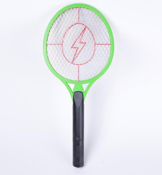 Rechargeable Mosquito Swatter Lightning Electric Mosquito Killing Large Mesh Surface Insect Repelling Electric Mosquito Swatter