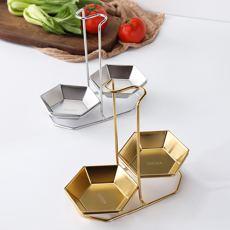 New Arrivals Party Pot Lid Holder For Pots And Spoon Rest With Bowls And Dishes Spoon Rest Holder Stainless Steel Rack