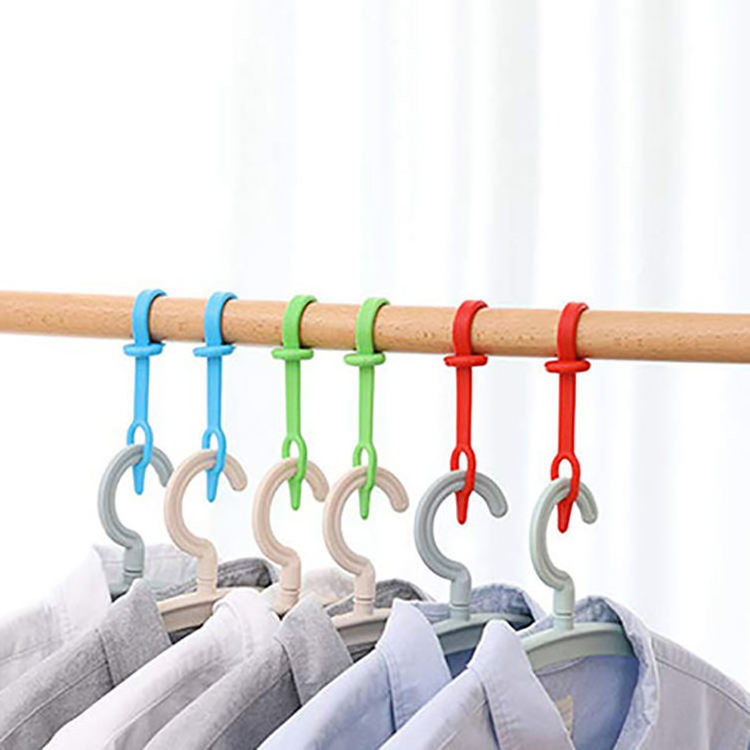 Single Silicone Rotation Storage Purse Closet Organizer Rod Hanger Handbag Holder Hook for Bag Clothing Hanging Rack