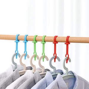 Single Silicone Rotation Storage Purse Closet Organizer Rod Hanger Handbag Holder Hook for Bag Clothing Hanging Rack