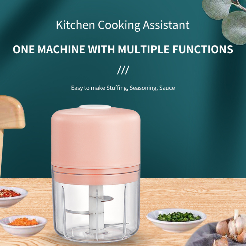 kitchen accessories food fruit vegetable chopper Smart stainless steel garlic meat mixer grinder for home