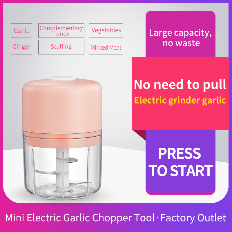 kitchen accessories food fruit vegetable chopper Smart stainless steel garlic meat mixer grinder for home