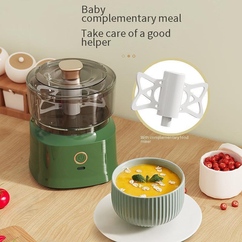 New Kitchen Multi-Function Cooking Wireless Electric Meat Grinder Garlic Pounder Baby Food Supplement Machine Garlic Stirrer