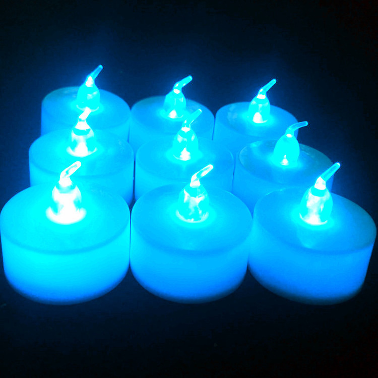 Factory top seller Party Banquet Electric Flameless Christmas Battery Operated Plastic Mini Candles LED Tea Light