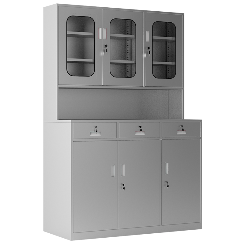 full height storage cabinet hospital 304 stainless steel medical cabinet