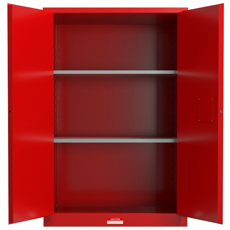 Double door Laboratory Storage Cabinet Flammable Chemicals Biological Safety metal Cabinet