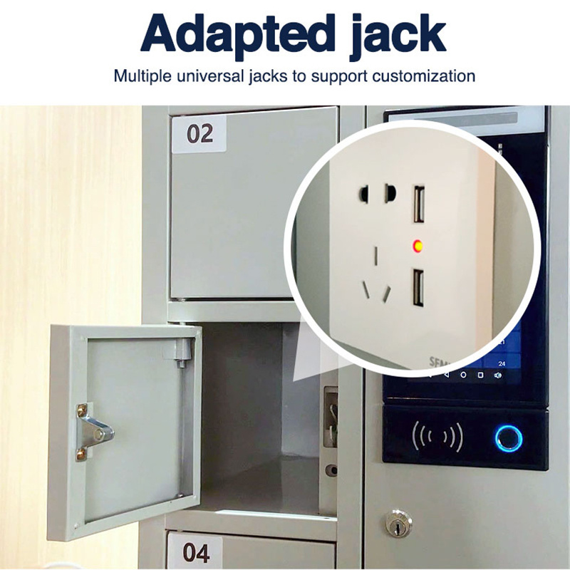 USB electronic box smart cell phone charging locker intelligent steel cabinet smart System Mobile Phone Locker