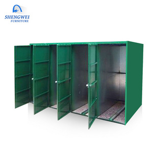 Henan Shengwei outdoor parking secure locker metal bike locker for sale