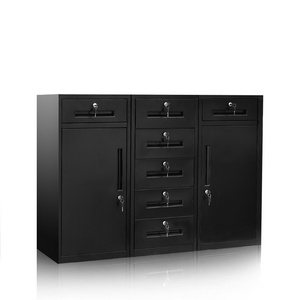 new design furniture set cheap small half height metal file storage drawer cabinet for sale