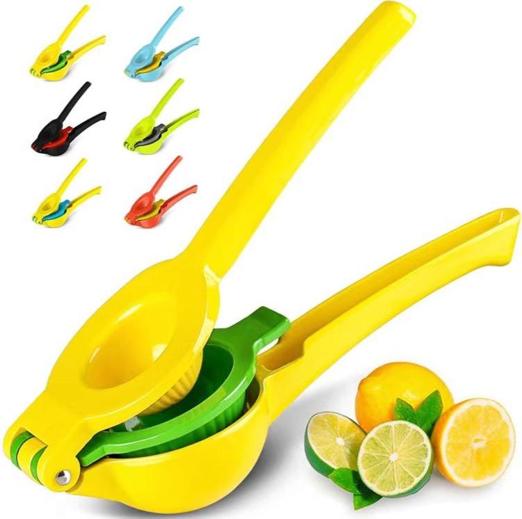 Large Manual Citrus Press Juicer And Lime Squeezer Stainless Steel Manual 2 In 1 Lemon Squeezer