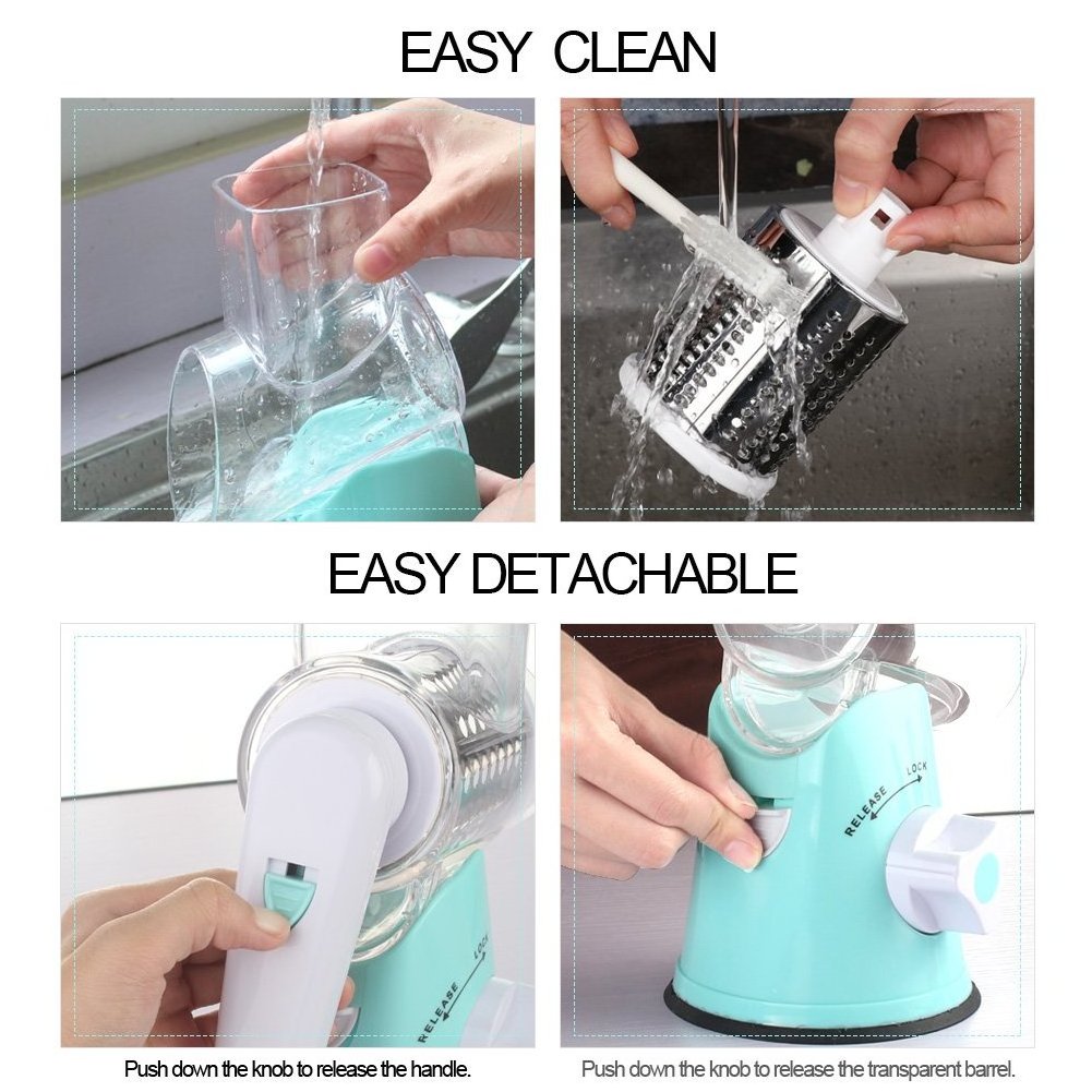 Top Seller Kitchen Accessories Gadgets Tools Manual Spiralizer Cutter Shredder Chopper Fruit Vegetable Slicer