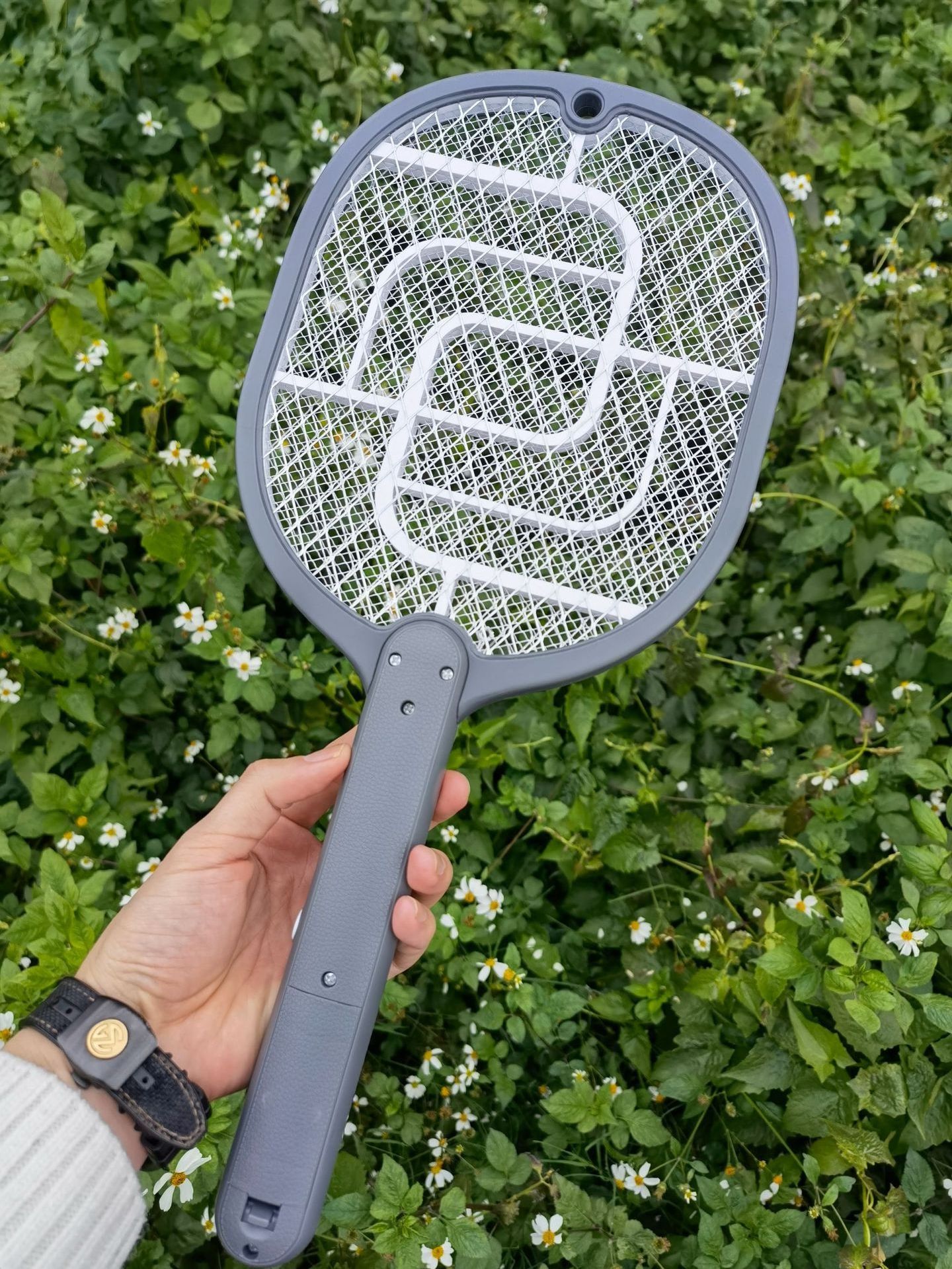 Good Selling Electric Fly Usb 4000V Rechargeable Mosquito Racket Swatter Bug Zapper