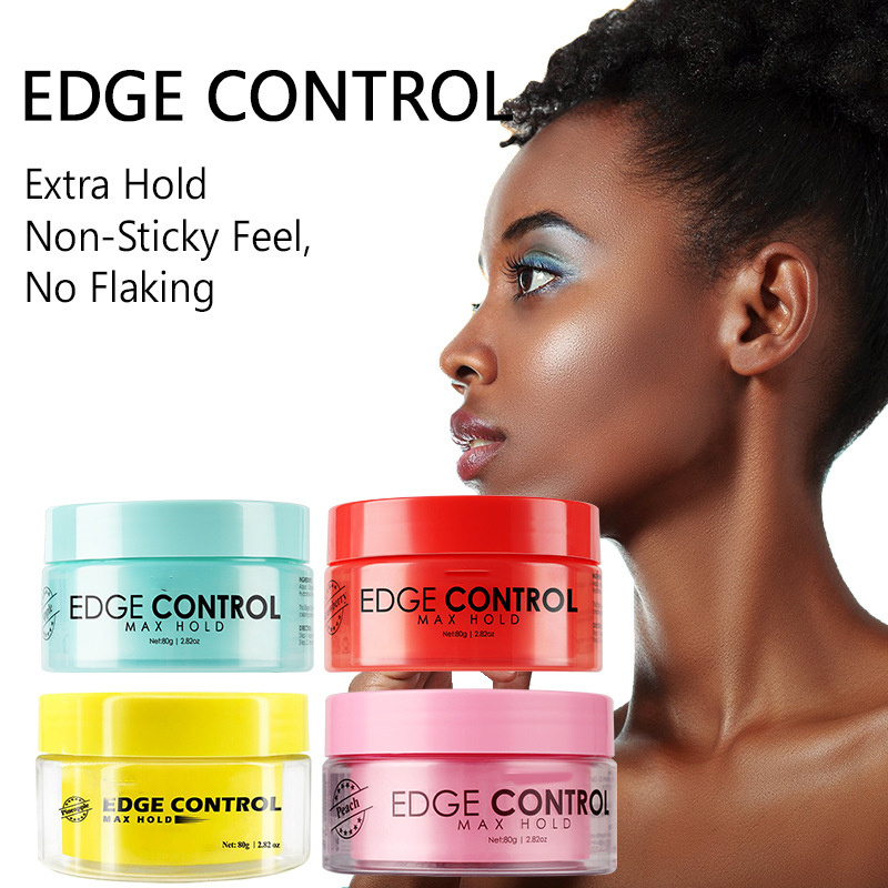 Private Label Edge Booster Strong Hold Braid Gel 4c Hair Edge Control