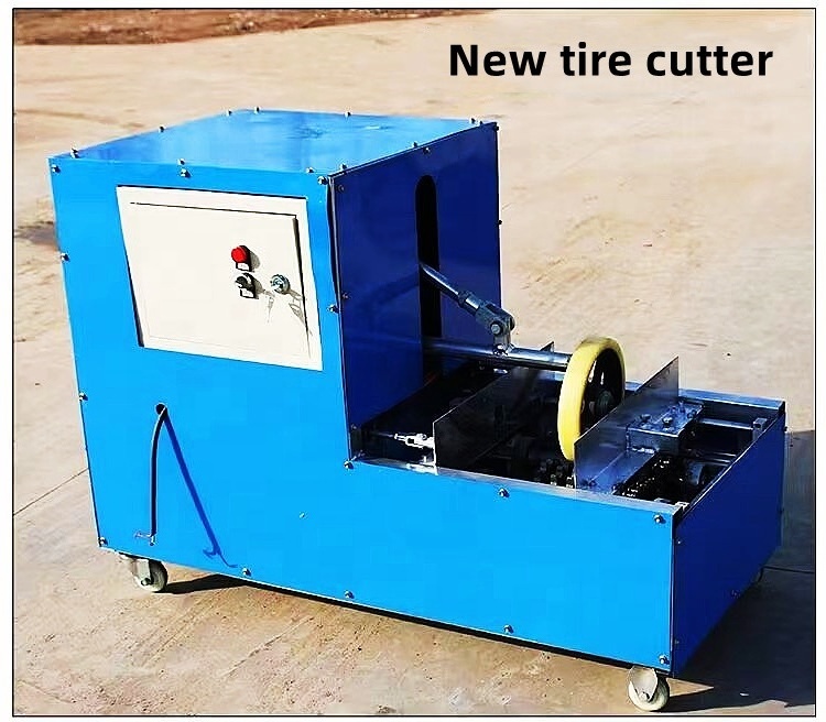 Fully Automatic Waste  Tire Side Cutting Machine Waste  Tire Recycling Machine Double Sided Car Tire Cutting Machine