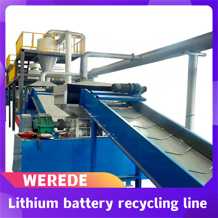 Waste Cellphone Lithium Ion Battery Recycling Plant Machine/Automobile lithium battery recycling and processing equipment