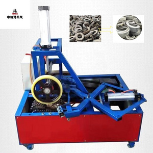 Fully Automatic Waste  Tire Side Cutting Machine Waste  Tire Recycling Machine Double Sided Car Tire Cutting Machine