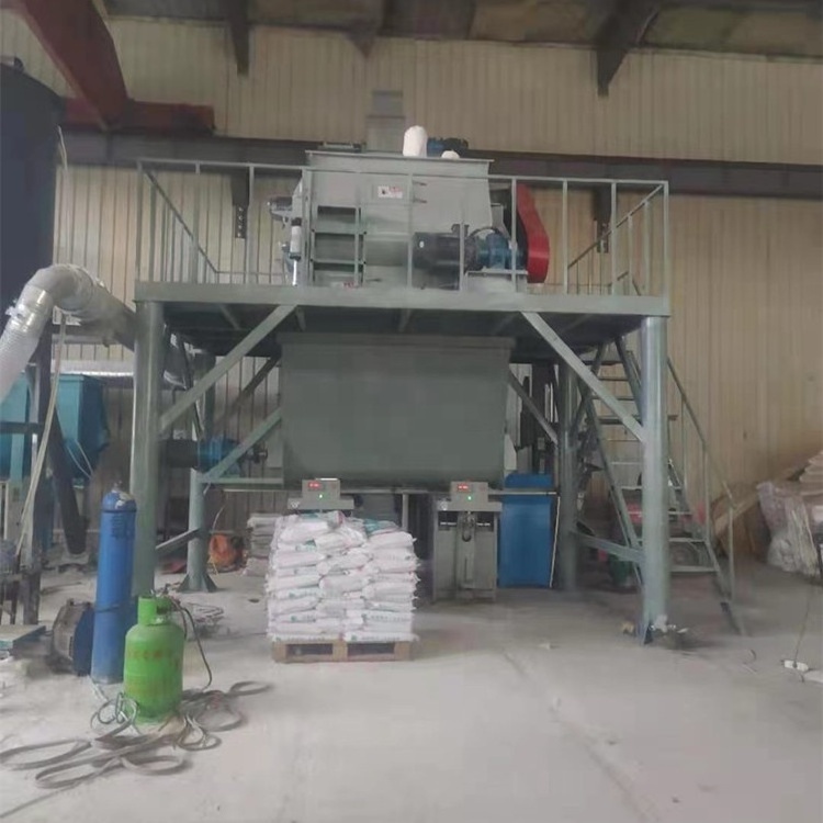 Annual Output 25000-100000 Tons Tile Production Plant Laboratory Mortar Mixer Grout Epoxy Mortar Mortar Mixing Station