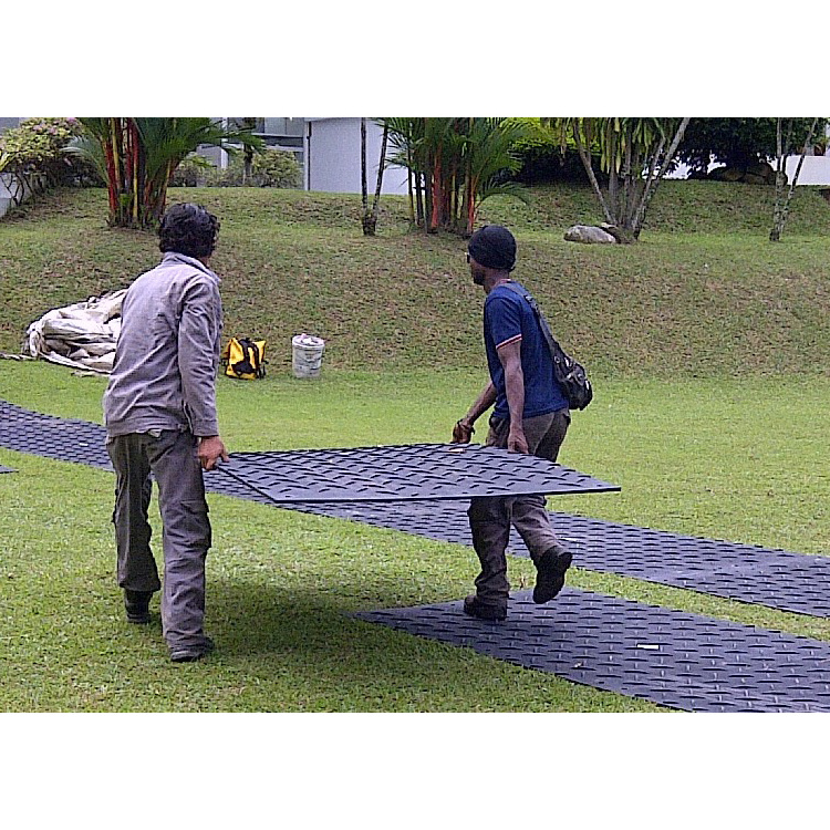 Ground Protection Matgrass Protection Mat Temporary Plastic Road Swamp Ground Mat Road Mats