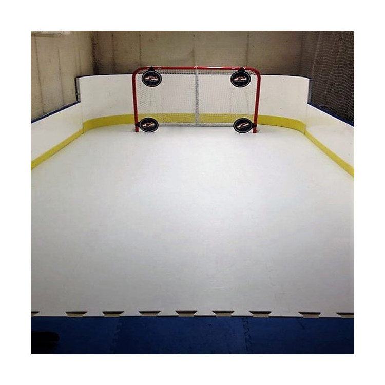 sinter pressed synthetic ice rink uhmwpe/outdoor ice hockey rink boards/hockey indoor ice