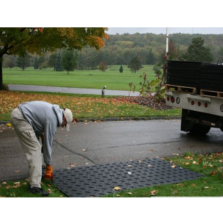 Plastic Ground Protection Mats Ground Protection Mats 4x8  For Uhmwpe Ground Protection Mat